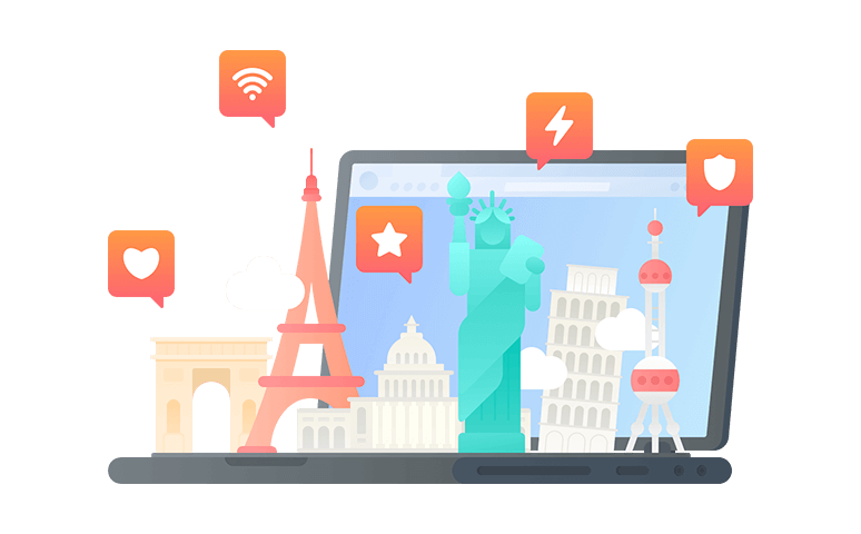 在美国连接到中国的代理 - 海龟VPN